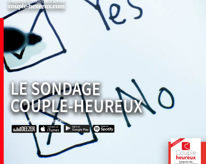 le sondage couple heureux